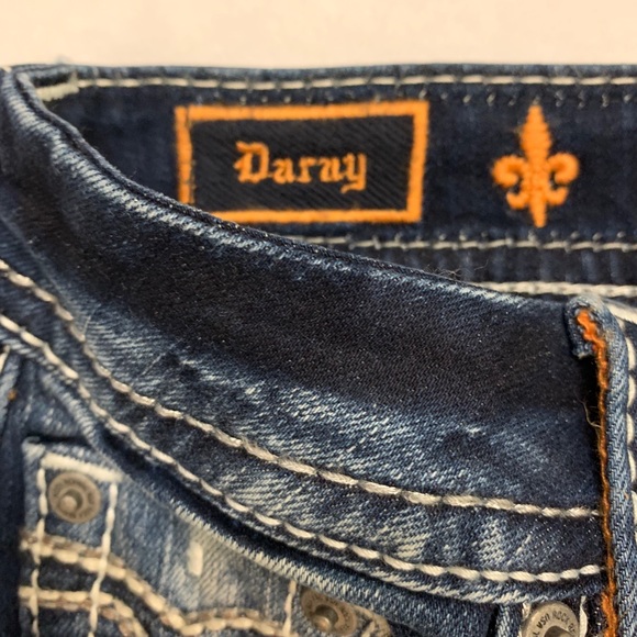 🆕 RARE Rock Revival SZ.25 Daray Stretchy SkinnyJeans NWT Pristine New Condition - Picture 9 of 15